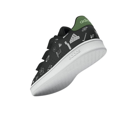 Unisex Kids Advantage Shoes, Black, A701_ONE, large image number 6