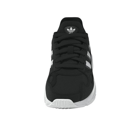 Unisex Kids Falcon Elastic Lace Shoes, Black, A701_ONE, large image number 9