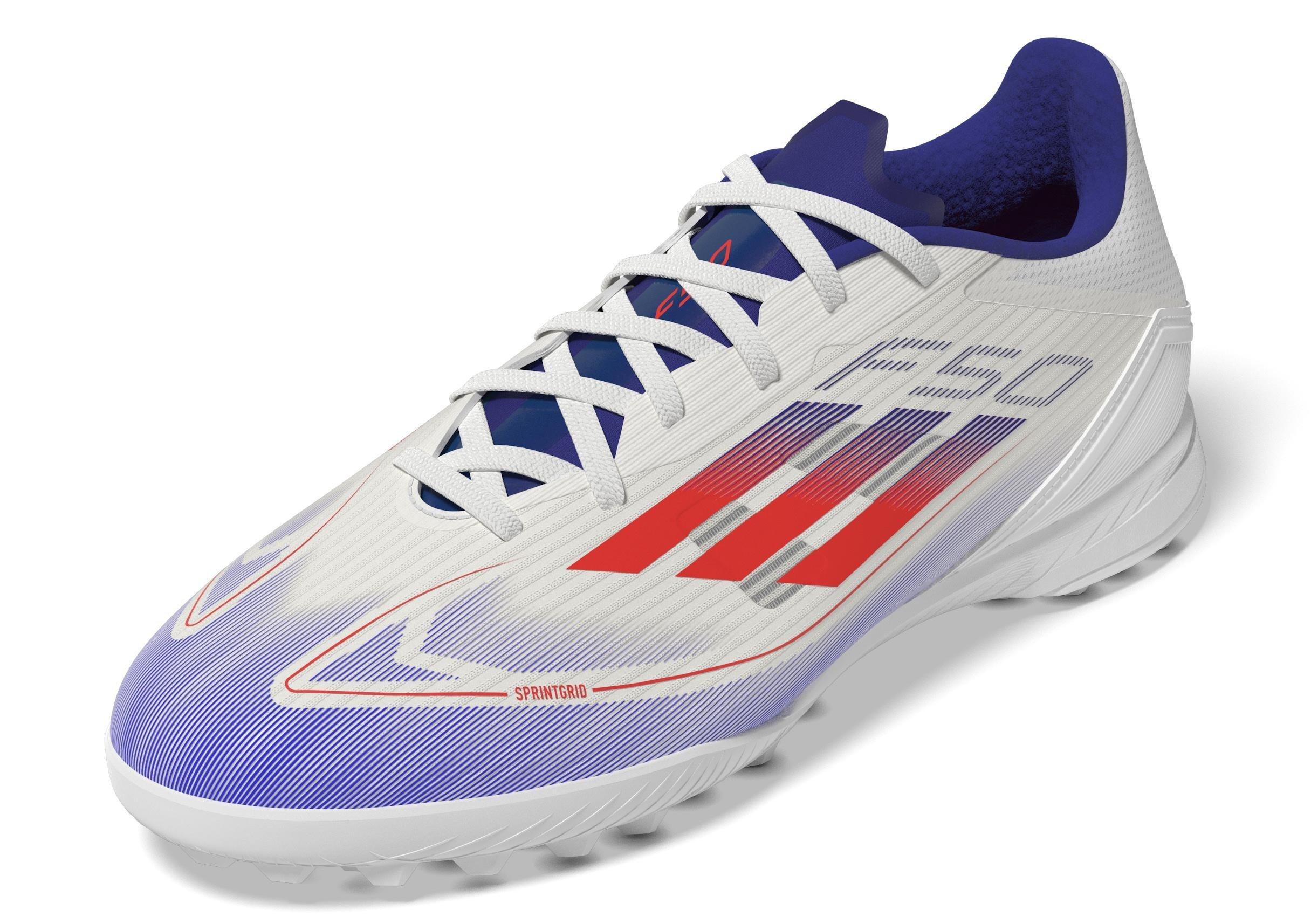 F50 League Turf Boots, White, A701_ONE, large image number 5