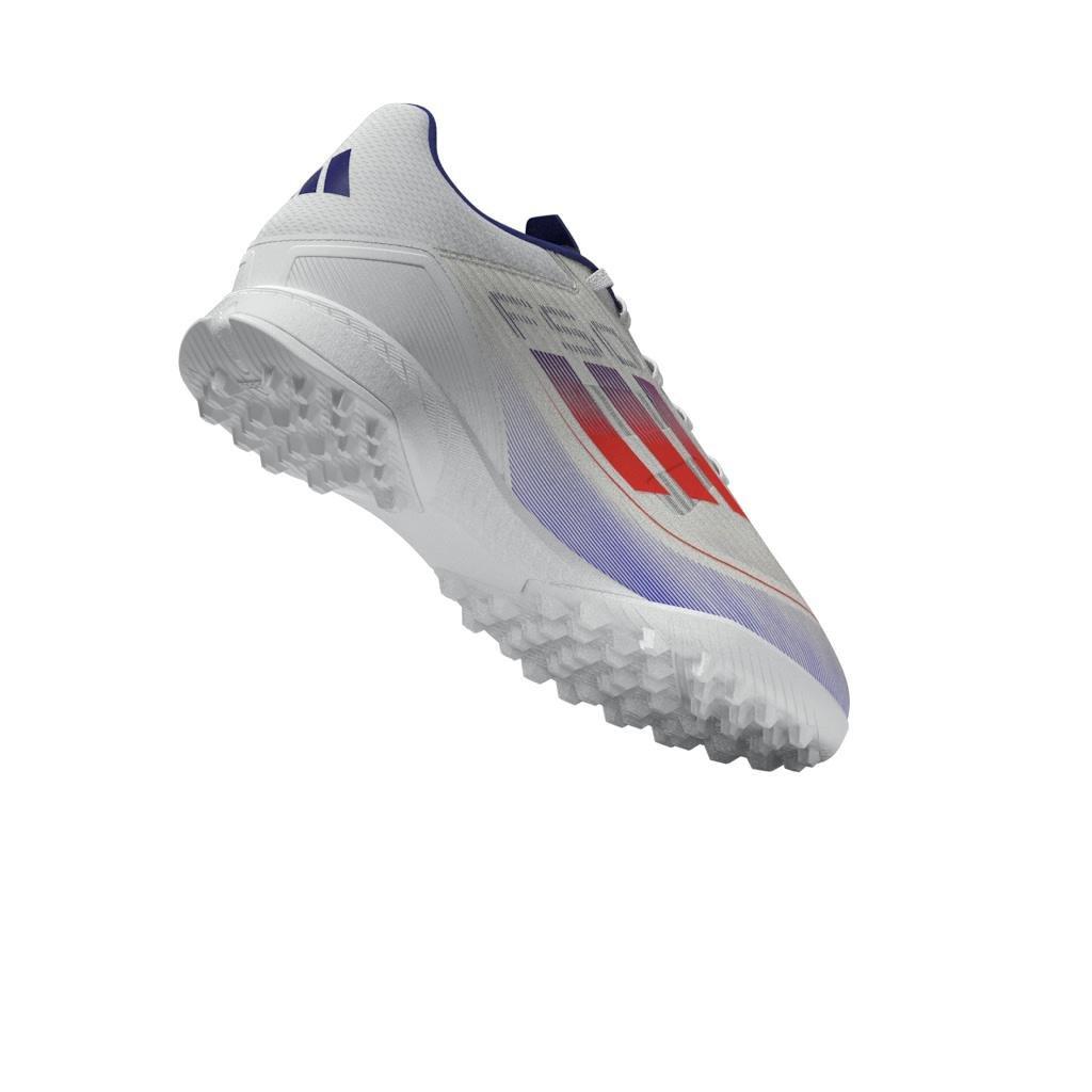 Unisex F50 League Turf Boots, White, A701_ONE, large image number 8