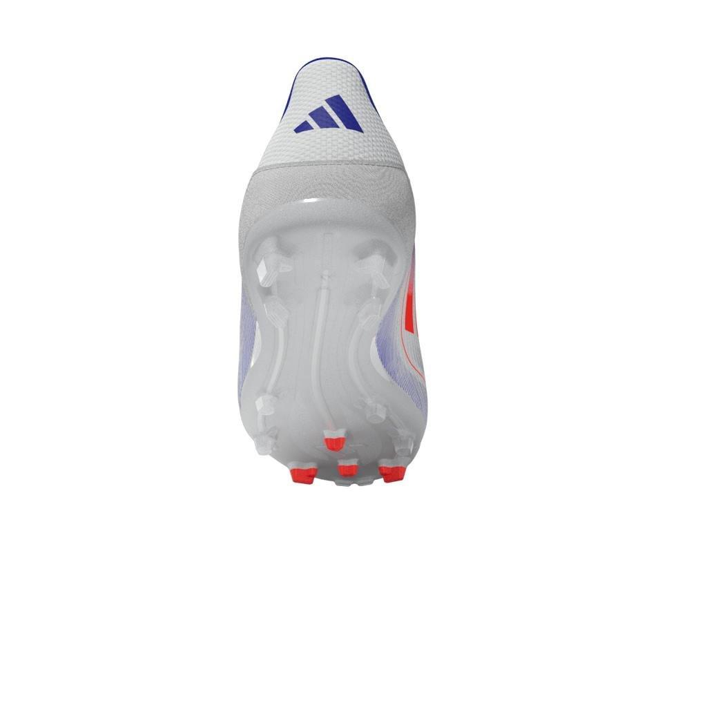 Unisex F50 League Firm/Multi-Ground Cleats, White, A701_ONE, large image number 14