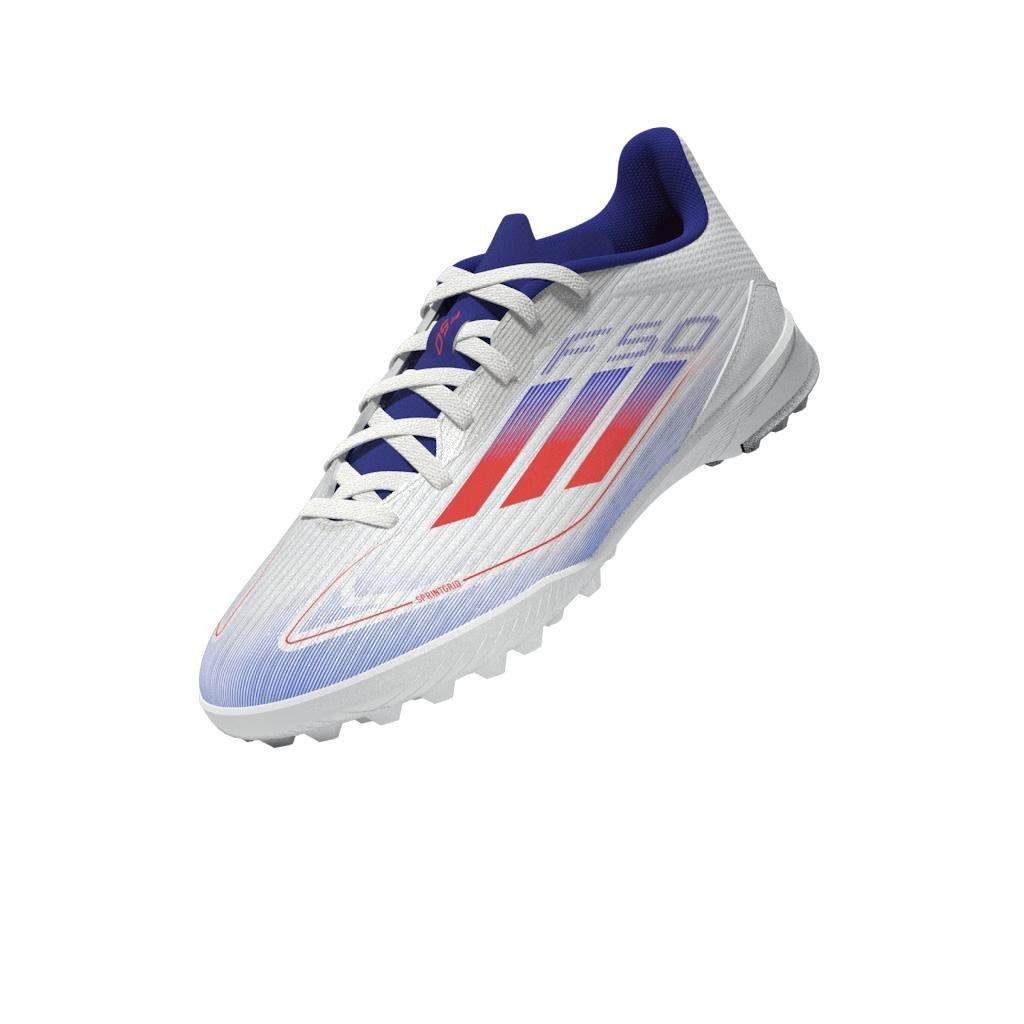 F50 League Turf Boots, White, A701_ONE, large image number 7