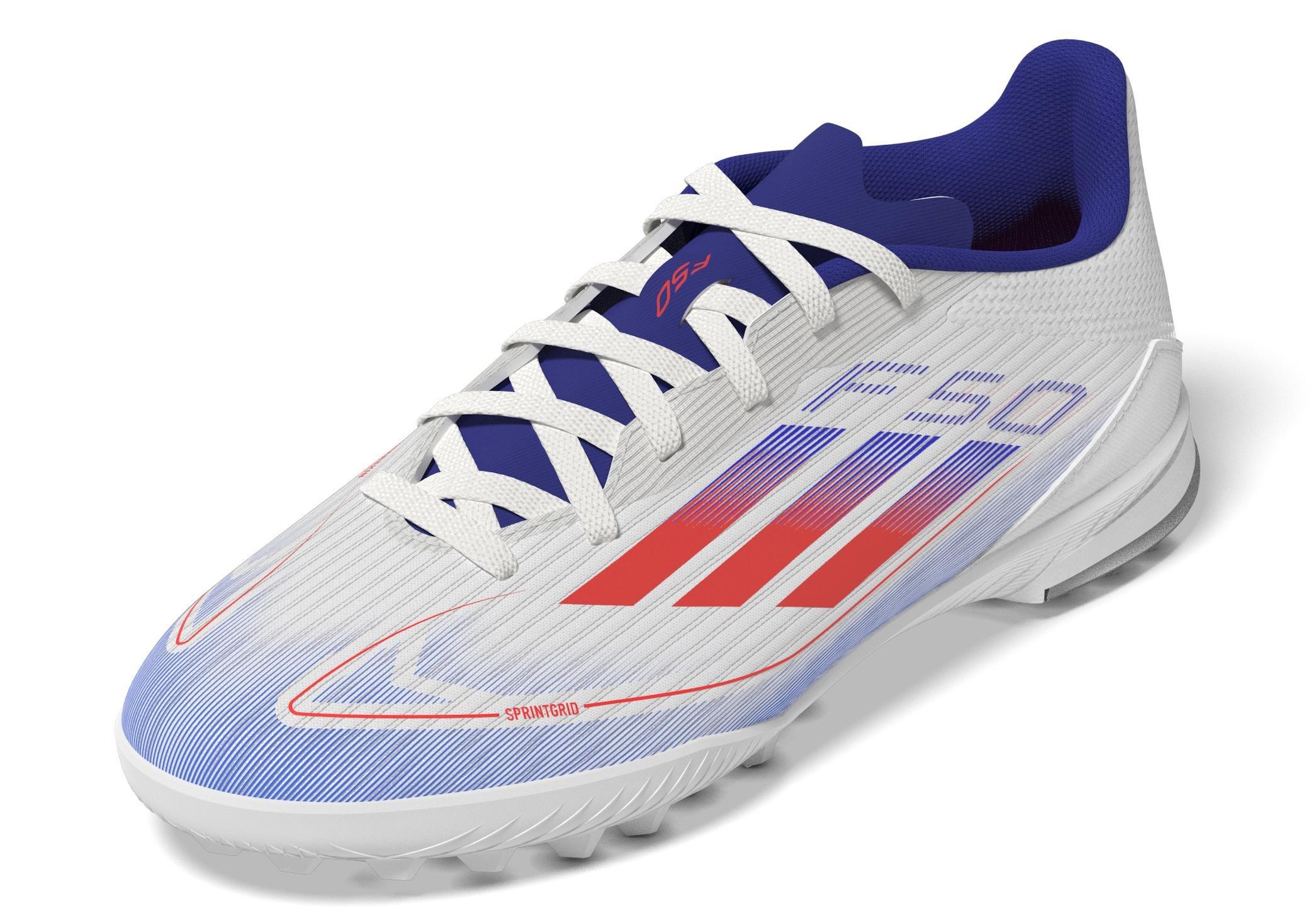 F50 League Turf Boots, White, A701_ONE, large image number 14