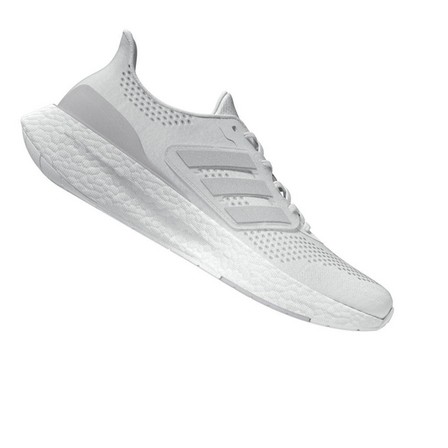 Women Pureboost 23 Shoes Ftwr, White, A701_ONE, large image number 5