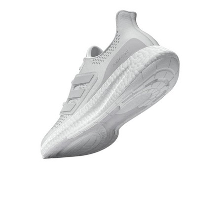 Women Pureboost 23 Shoes Ftwr, White, A701_ONE, large image number 12