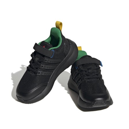 Unisex Kids Adidas X Lego Racer Tr21 Shoes, Black, A701_ONE, large image number 1