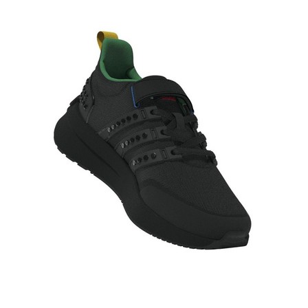 Unisex Kids Adidas X Lego Racer Tr21 Shoes, Black, A701_ONE, large image number 4