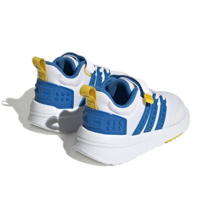 Kids Unisex Adidas X Lego Racer Tr21 Shoes Ftwr, White, A701_ONE, large image number 1