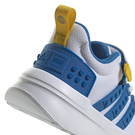 Kids Unisex Adidas X Lego Racer Tr21 Shoes Ftwr, White, A701_ONE, large image number 2
