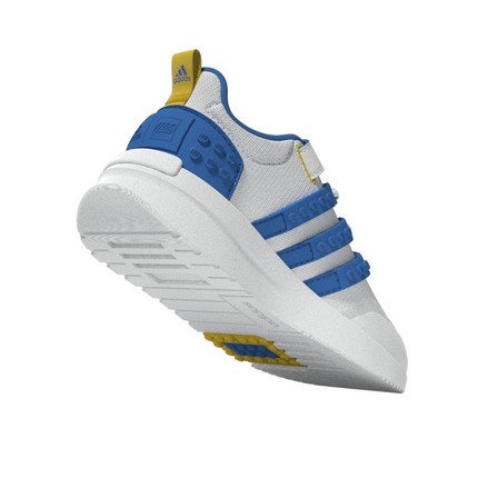 Kids Unisex Adidas X Lego Racer Tr21 Shoes Ftwr, White, A701_ONE, large image number 5