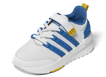 Kids Unisex Adidas X Lego Racer Tr21 Shoes Ftwr, White, A701_ONE, large image number 7
