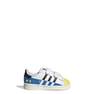 Unisex Kids Adidas Superstar X Lego Shoes, White, A701_ONE, thumbnail image number 5
