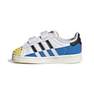 Unisex Kids Adidas Superstar X Lego Shoes, White, A701_ONE, thumbnail image number 6