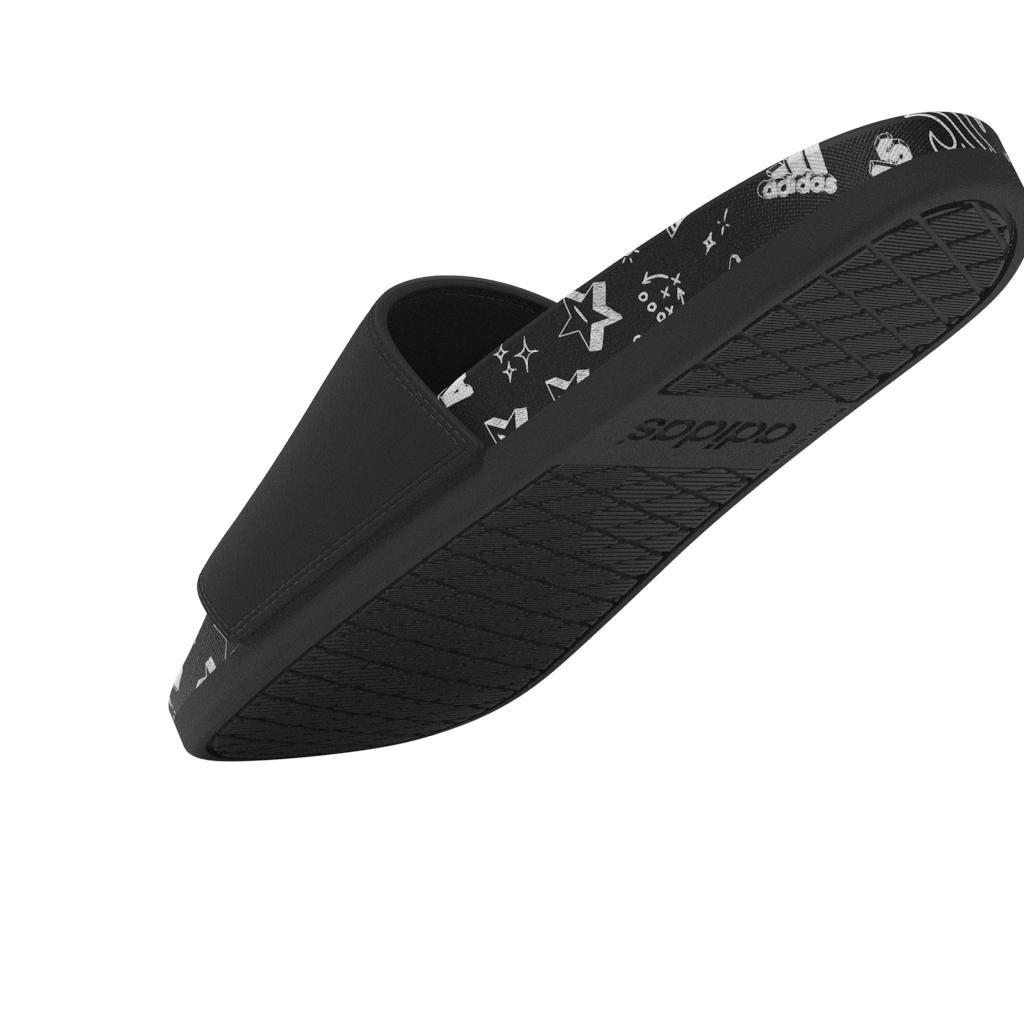 Unisex Adilette Comfort Sandals, Black, A701_ONE, large image number 7