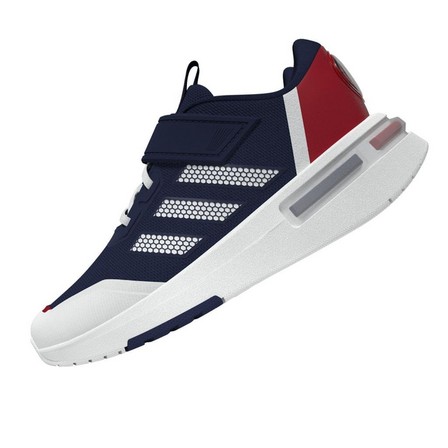 Kids Unisex Marvels Captain America Racer Shoes, Blue, A701_ONE, large image number 6