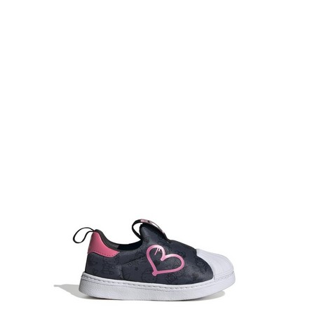 Kids Unisex Adidas Originals X Hello Kitty And Friends Superstar 360 Shoes, Grey, A701_ONE, large image number 7