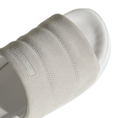 Women Adilette Essential Slides, White, A701_ONE, large image number 3