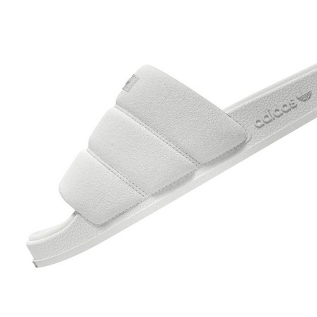 Women Adilette Essential Slides, White, A701_ONE, large image number 5