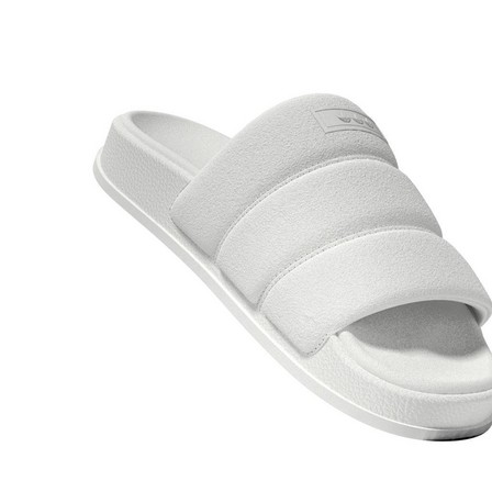 Women Adilette Essential Slides, White, A701_ONE, large image number 6