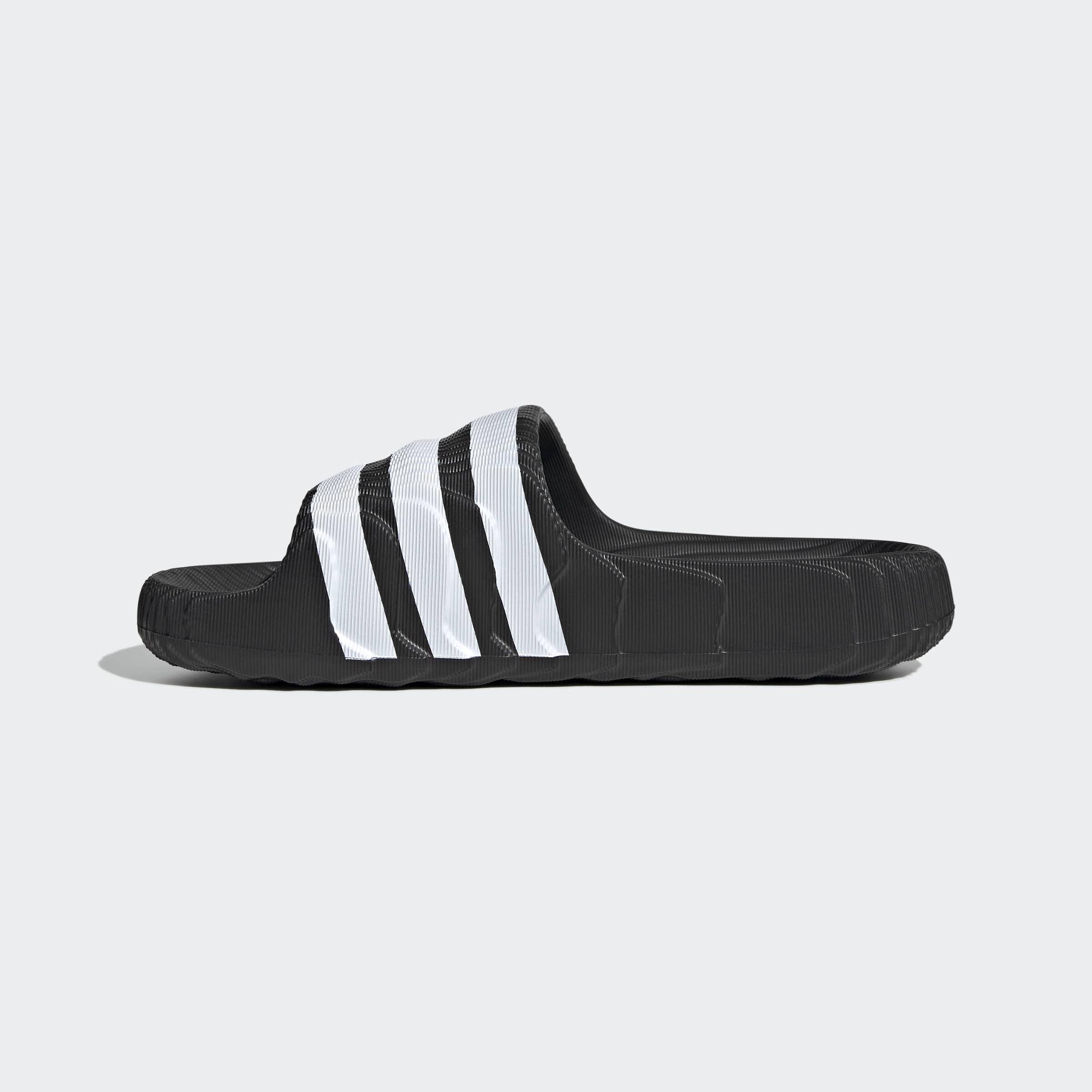 Adilette 22 Slides, Black, A701_ONE, large image number 6