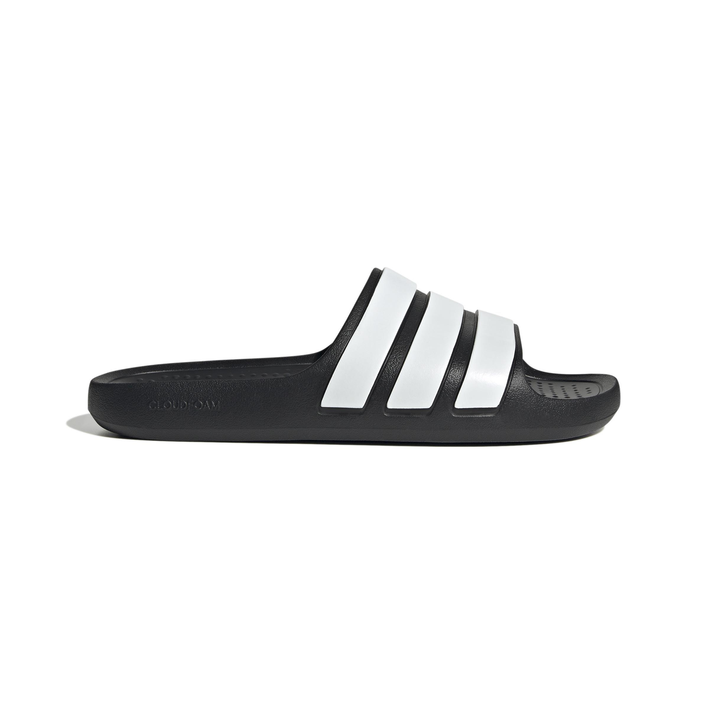 Unisex Adilette Flow Slides, Black, A701_ONE, large image number 0