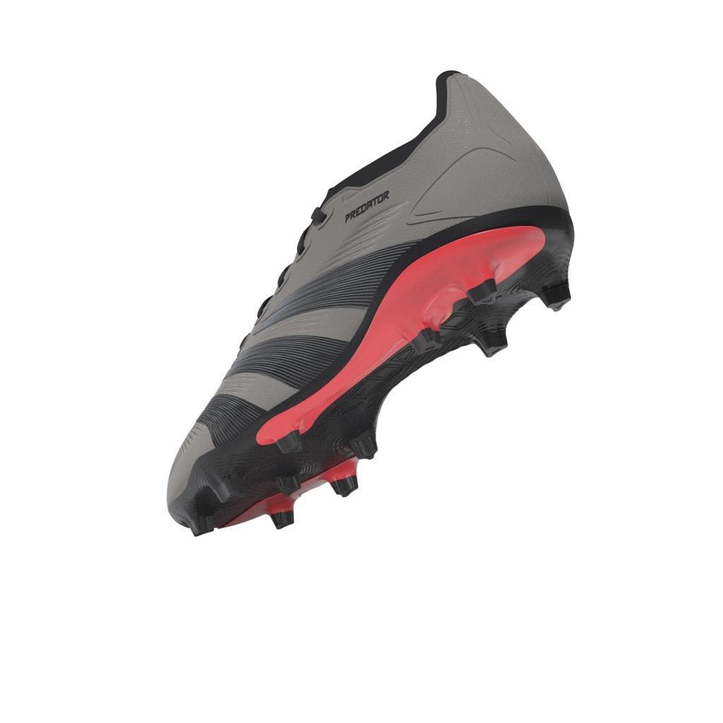 Predator League Firm Ground Football Boots, Grey, A701_ONE, large image number 7