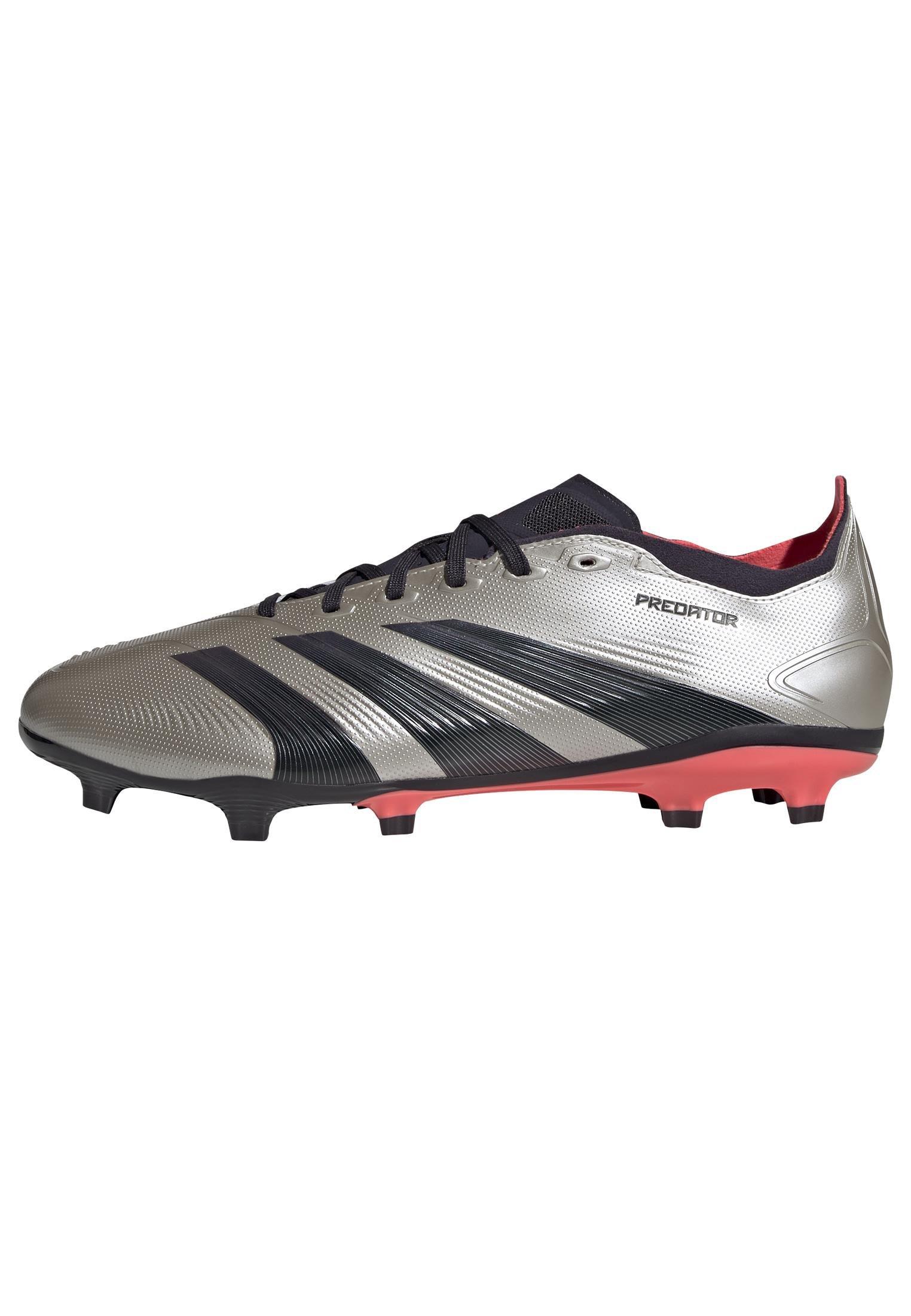 Predator League Firm Ground Football Boots, Grey, A701_ONE, large image number 13