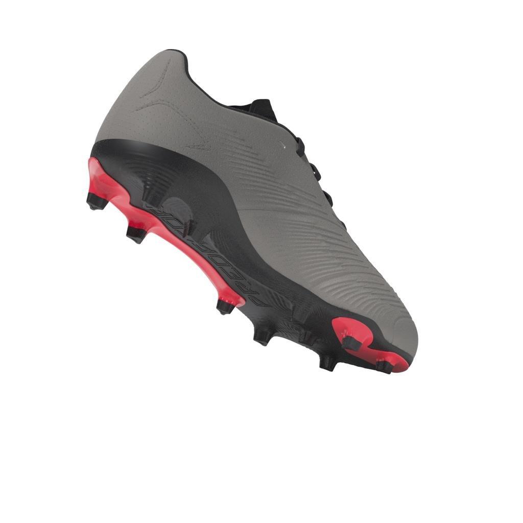 Predator League Junior Football Boots Firm Ground, Grey, A701_ONE, large image number 9