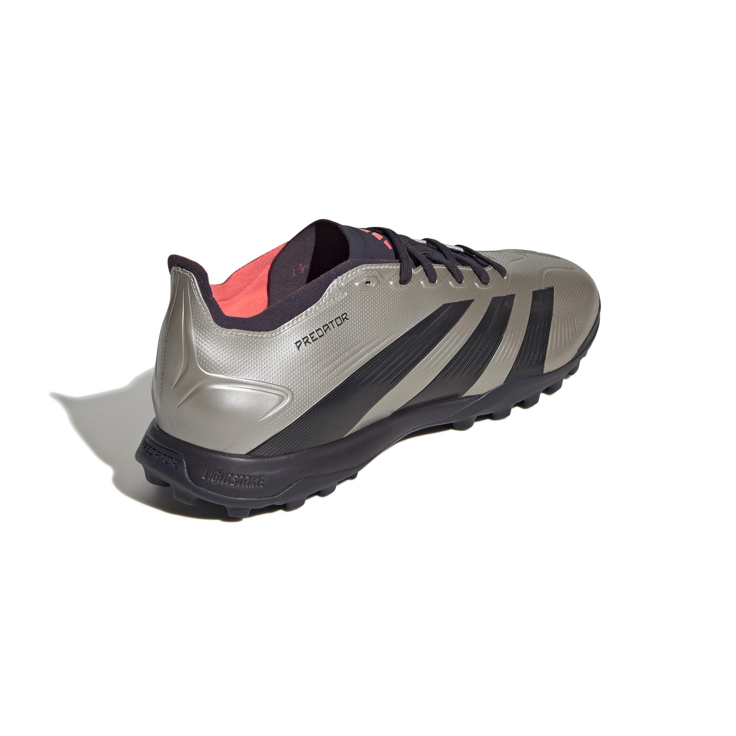 Predator League Turf Football Boots, Grey, A701_ONE, large image number 2