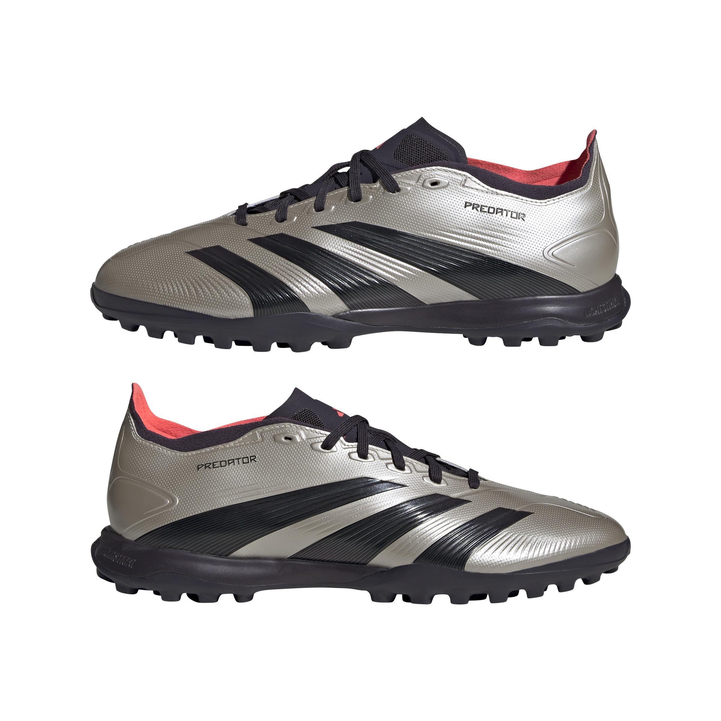 Predator League Turf Football Boots, Grey, A701_ONE, large image number 7