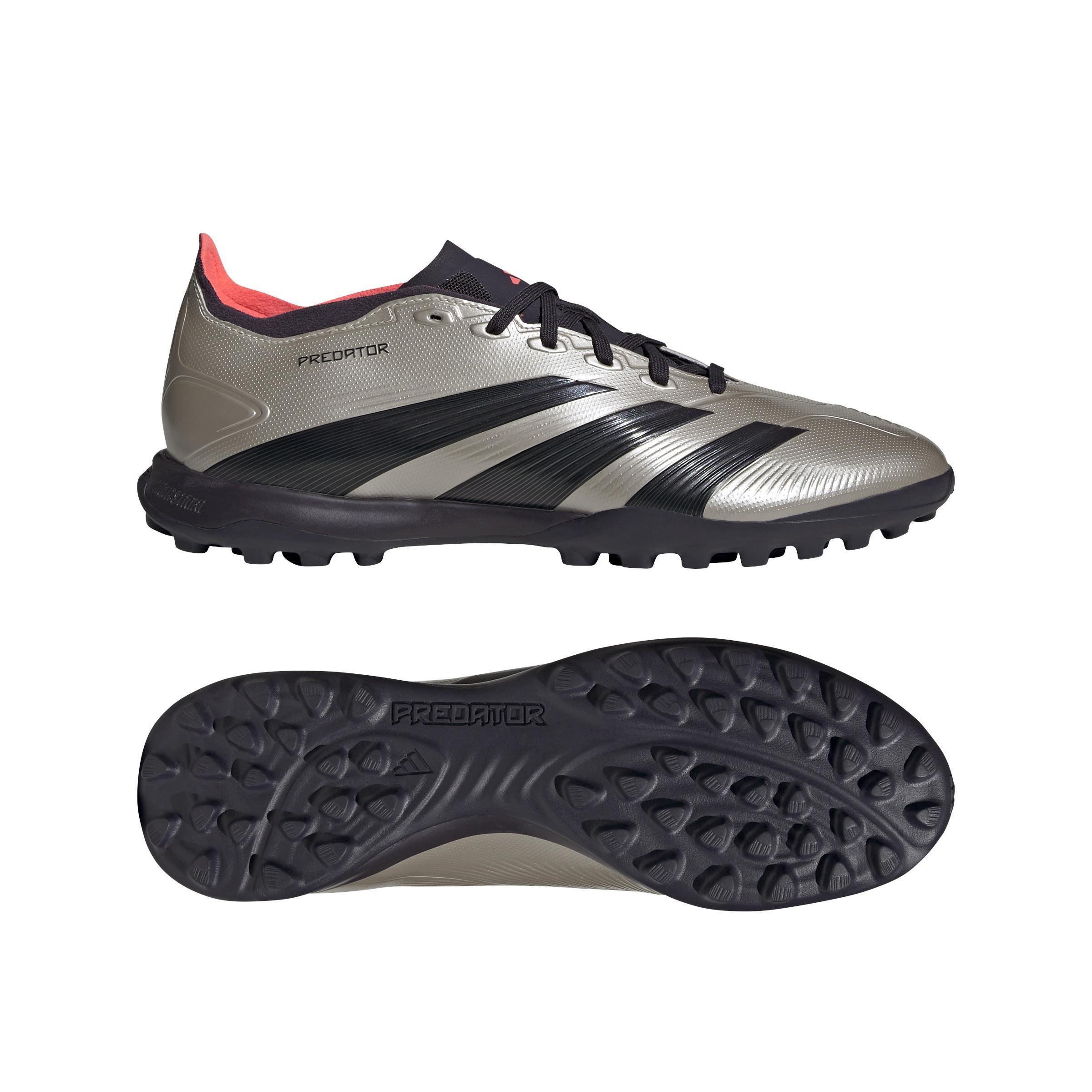 Predator League Turf Football Boots, Grey, A701_ONE, large image number 11