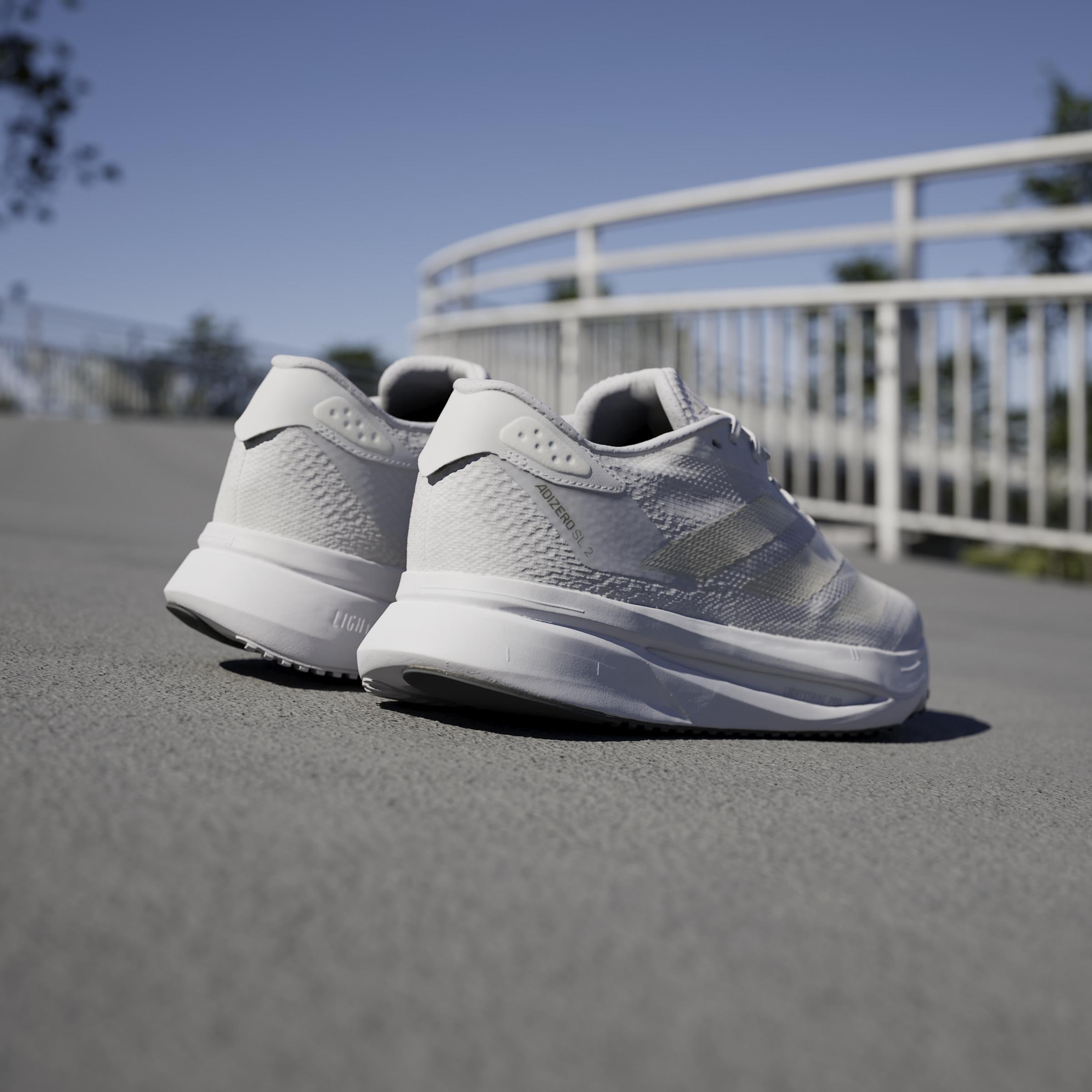 Adizero Sl2 Running Shoes, White, , large image number 13