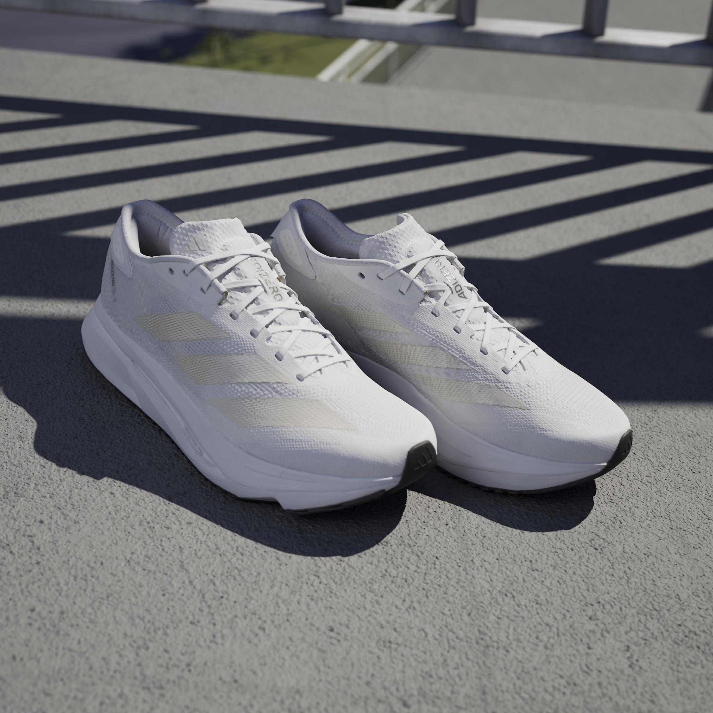Adizero Sl2 Running Shoes, White, , large image number 14