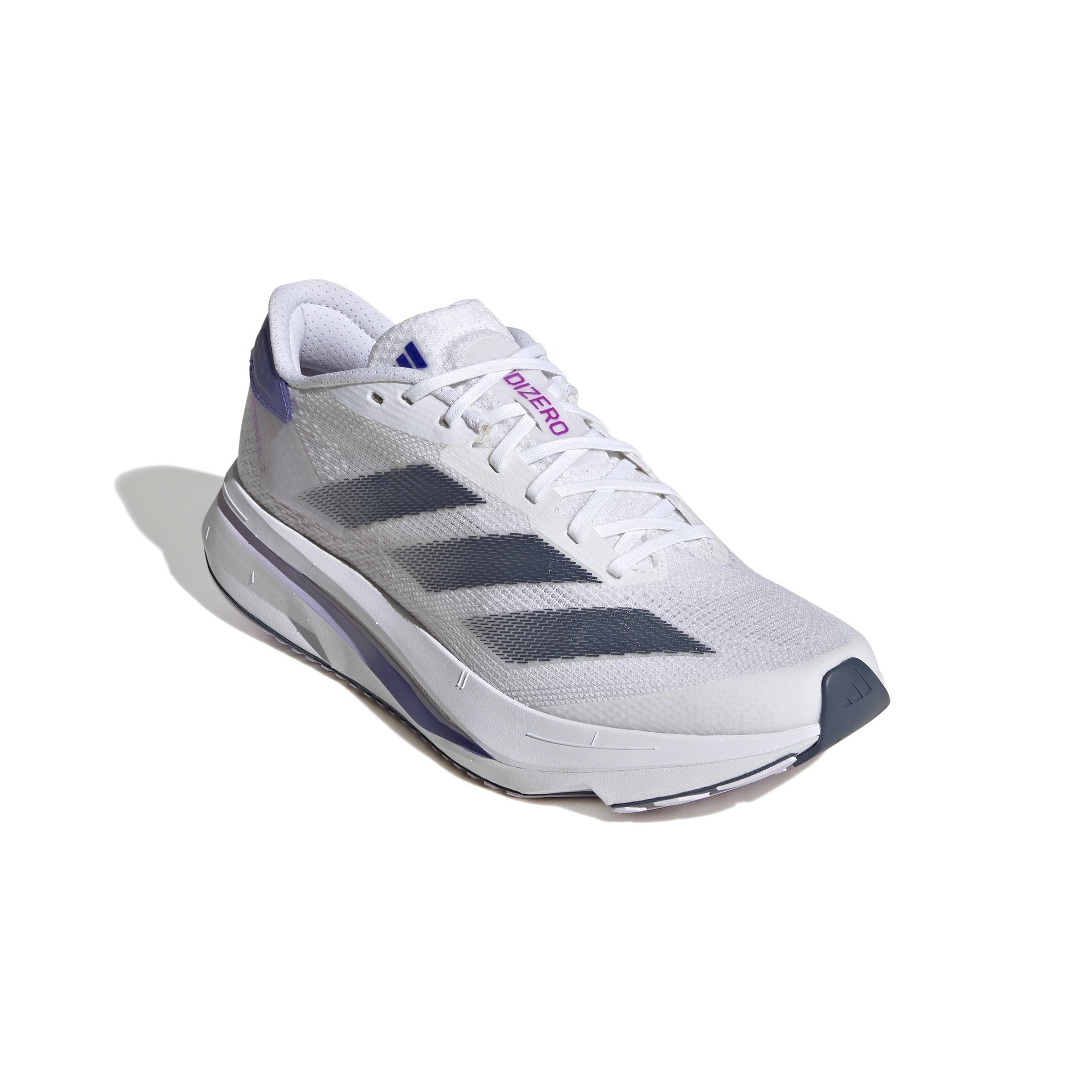 Adizero SL2 Running Shoes, White, A701_ONE, large image number 1