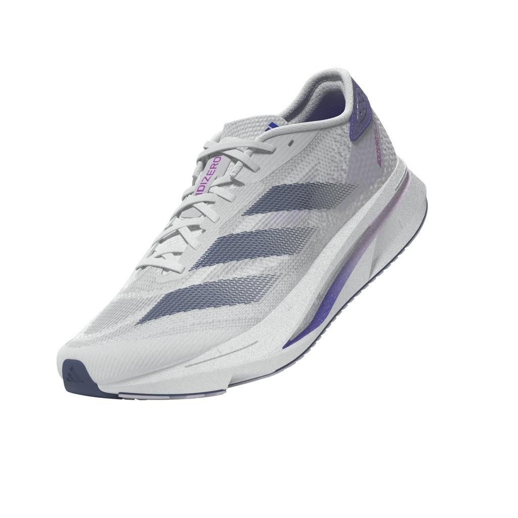 Adizero SL2 Running Shoes, White, A701_ONE, large image number 6