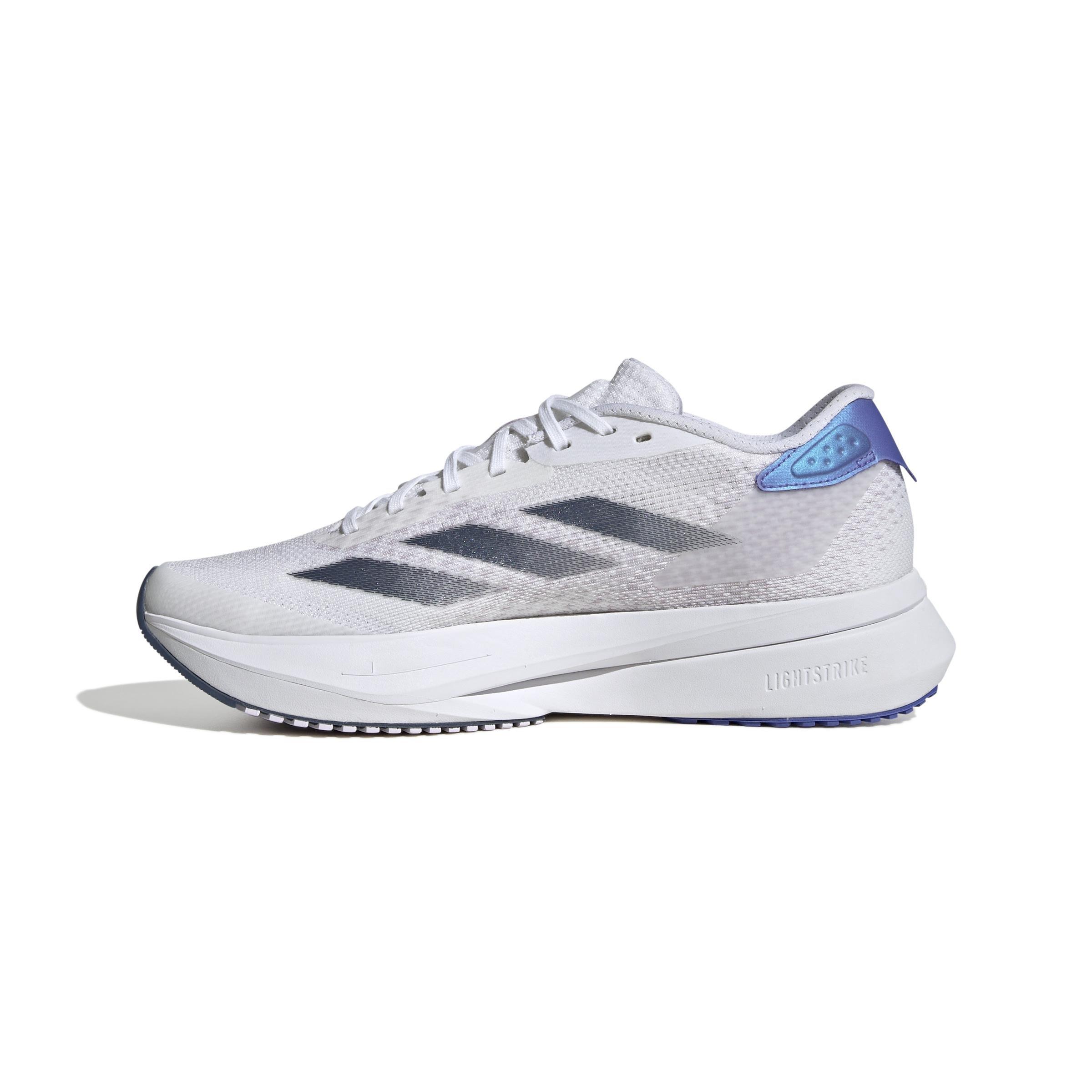 Adizero SL2 Running Shoes, White, A701_ONE, large image number 8