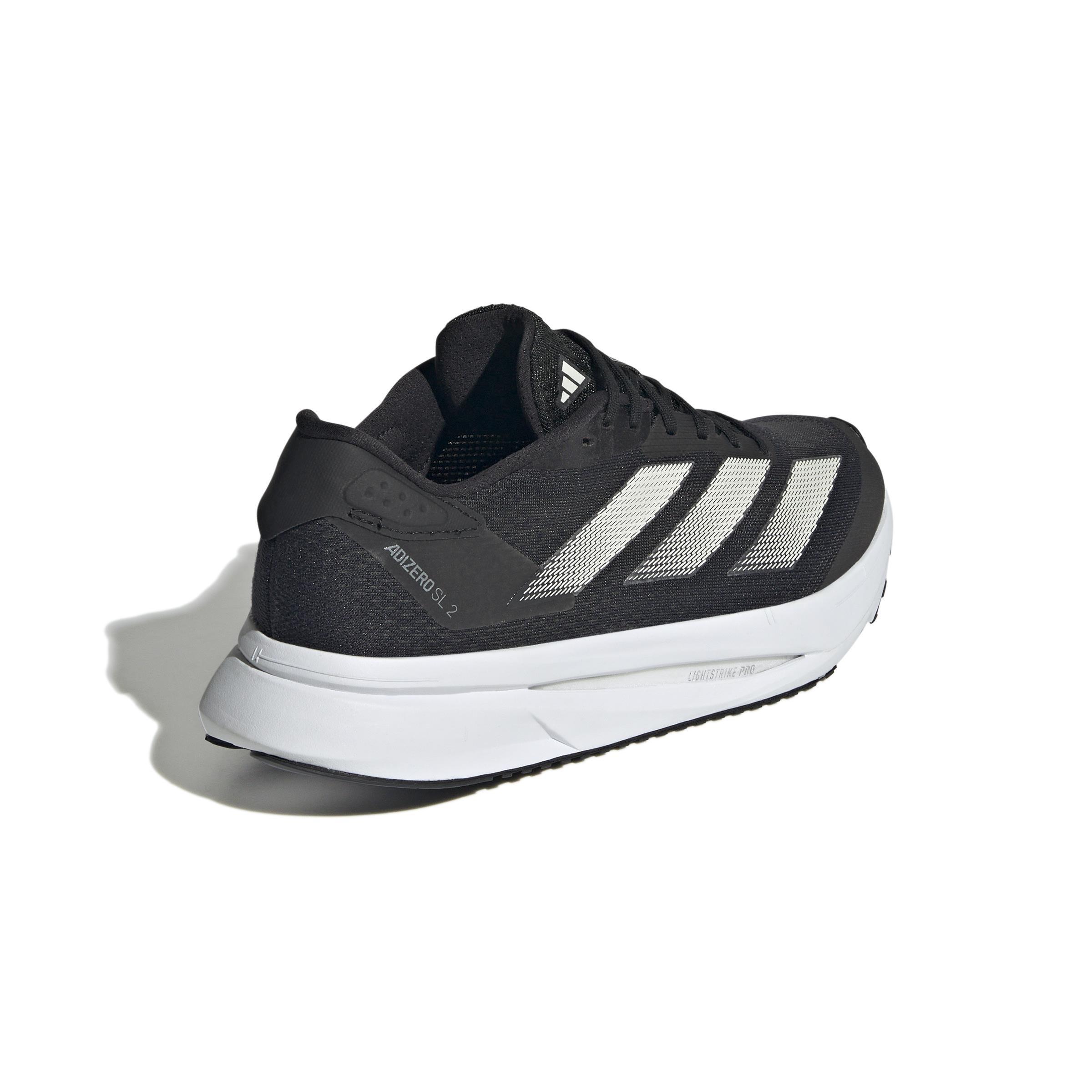 Adizero SL2 Running Shoes, Black, A701_ONE, large image number 3