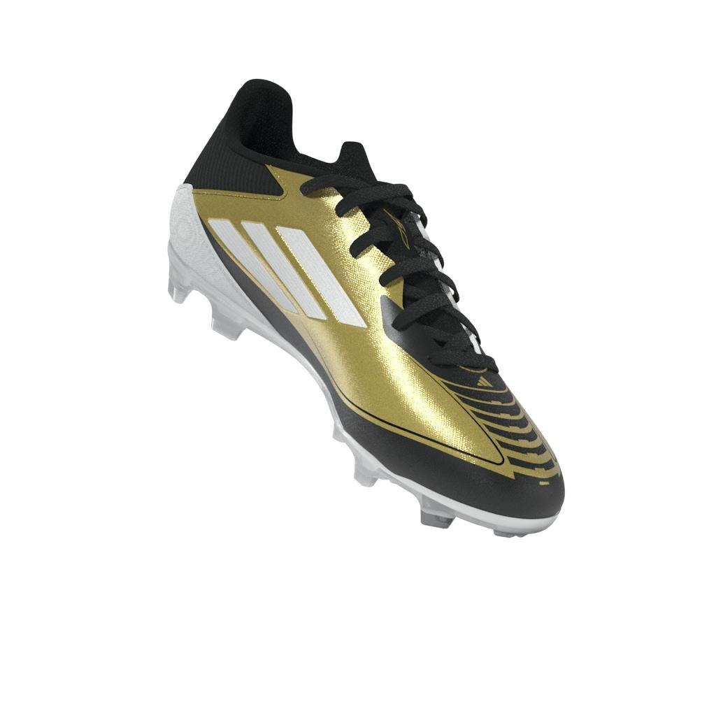 Unisex Messi F50 League Firm/Multi-Ground Boots, Beige, A701_ONE, large image number 9