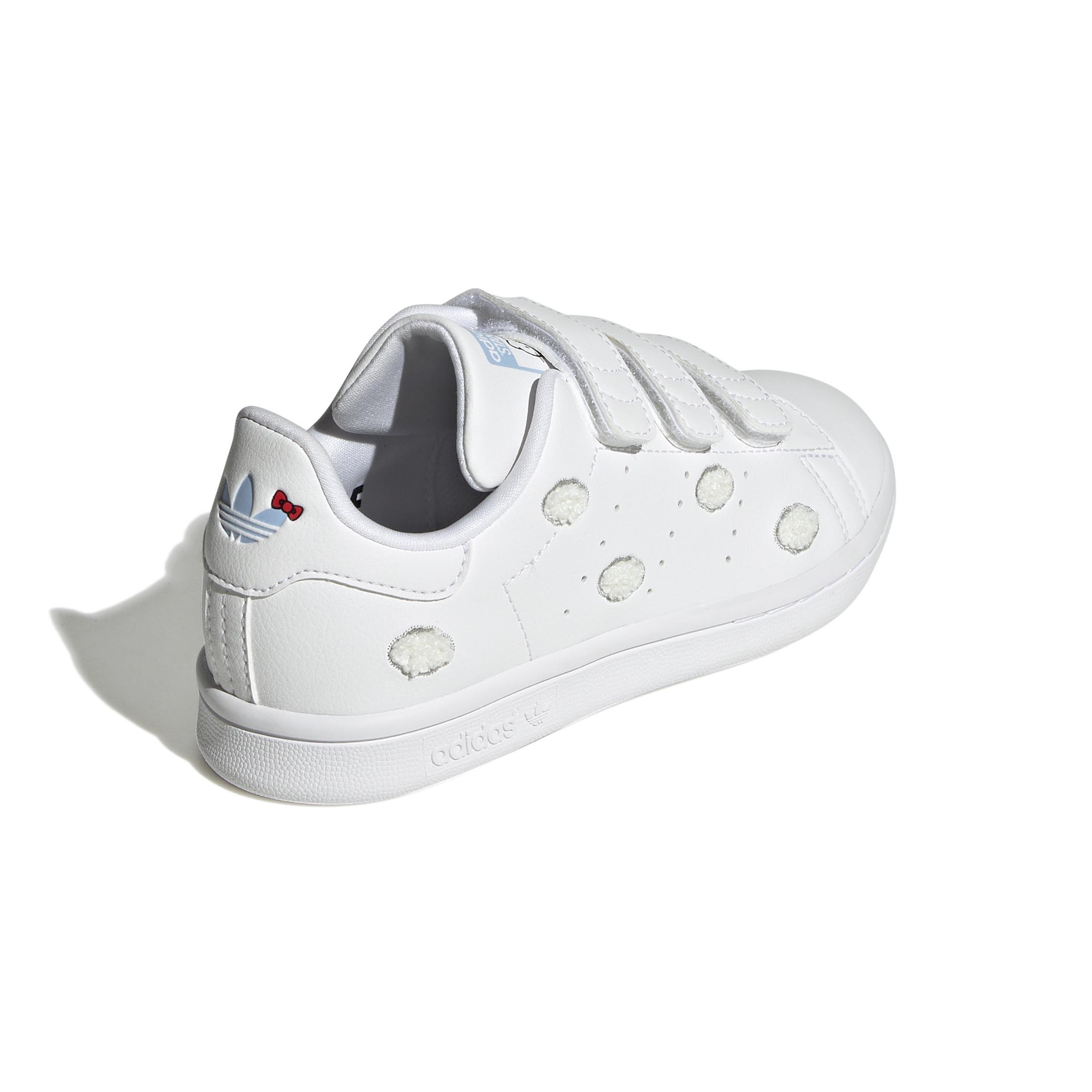 Kids Unisex Hello Kitty Stan Smith Comfort Closure Shoes, White, A701_ONE, large image number 2