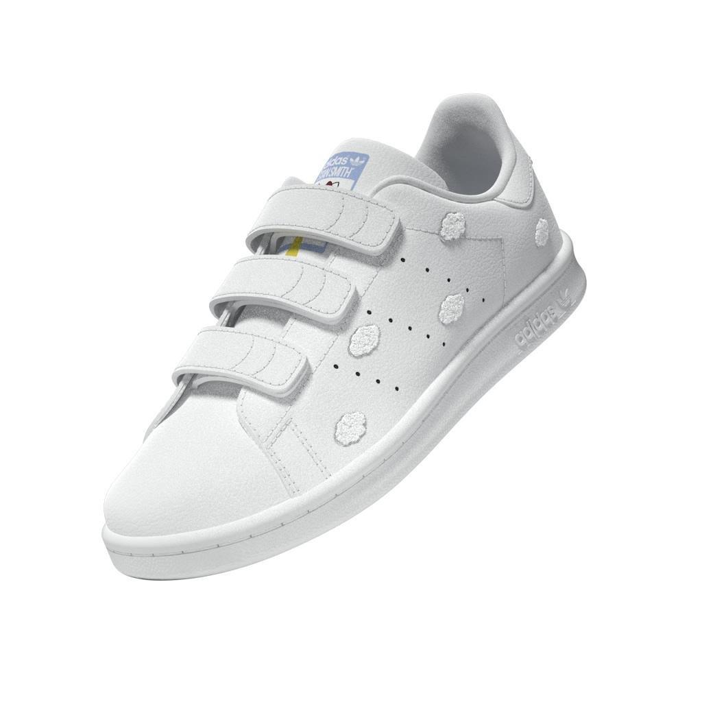 Kids Unisex Hello Kitty Stan Smith Comfort Closure Shoes, White, A701_ONE, large image number 13