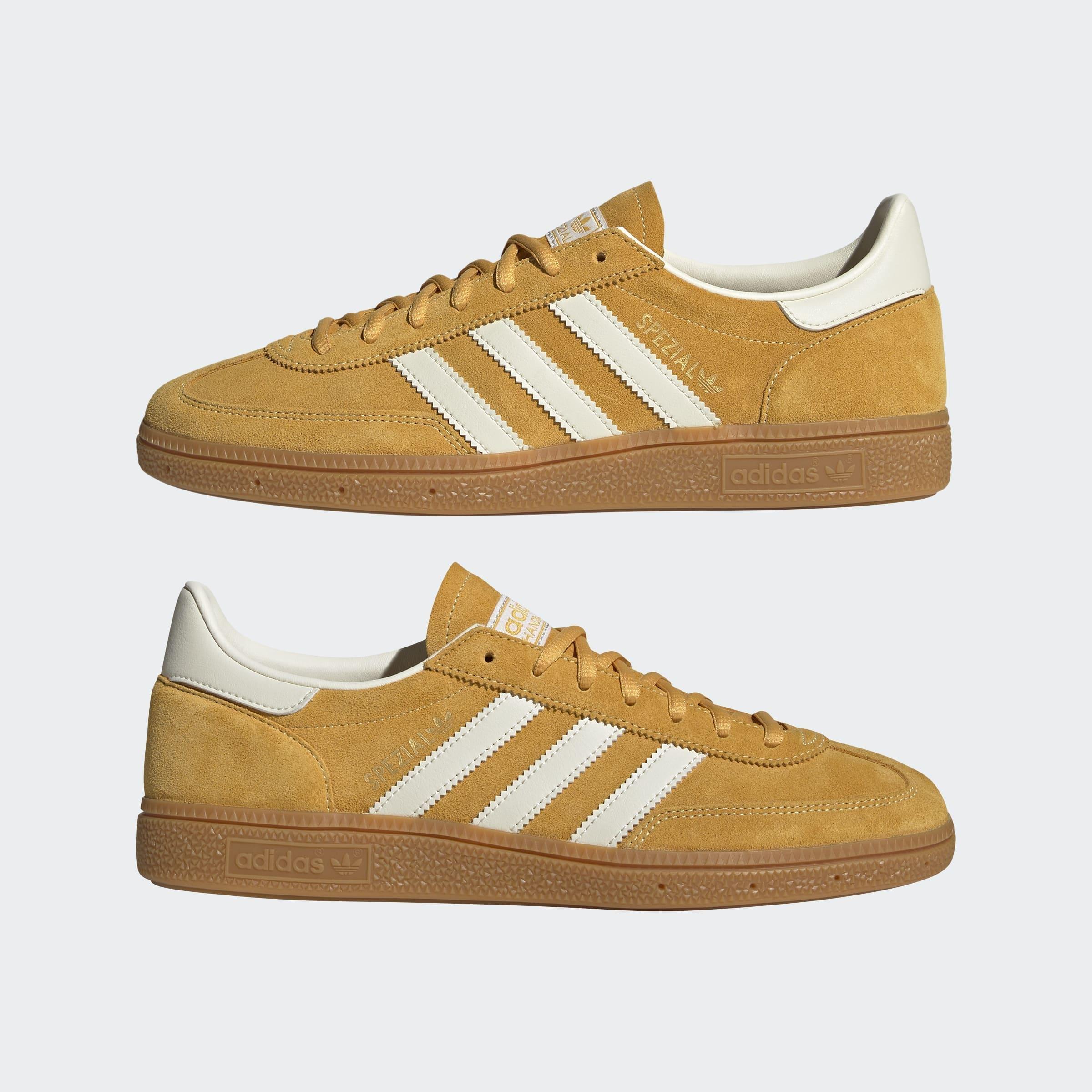 Handball Spezial Shoes, Yellow, A701_ONE, large image number 7