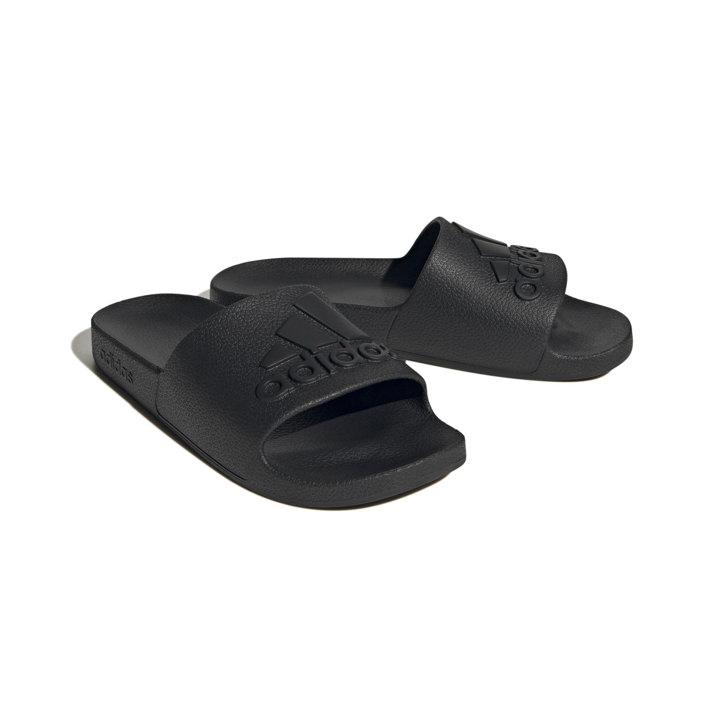 adidas - Unisex Adilette Aqua Slides, Black