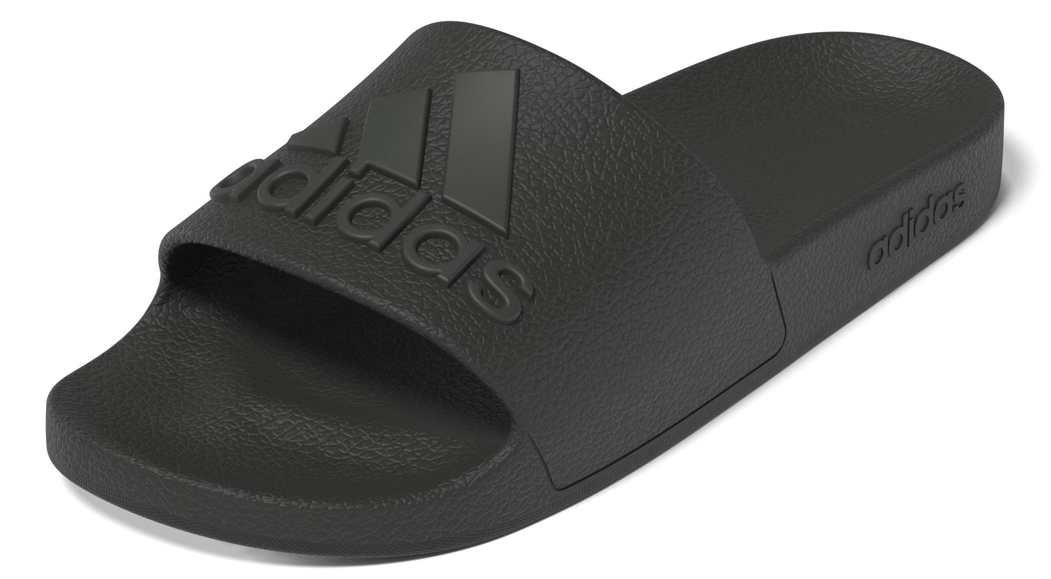 adidas - Unisex Adilette Aqua Slides, Black