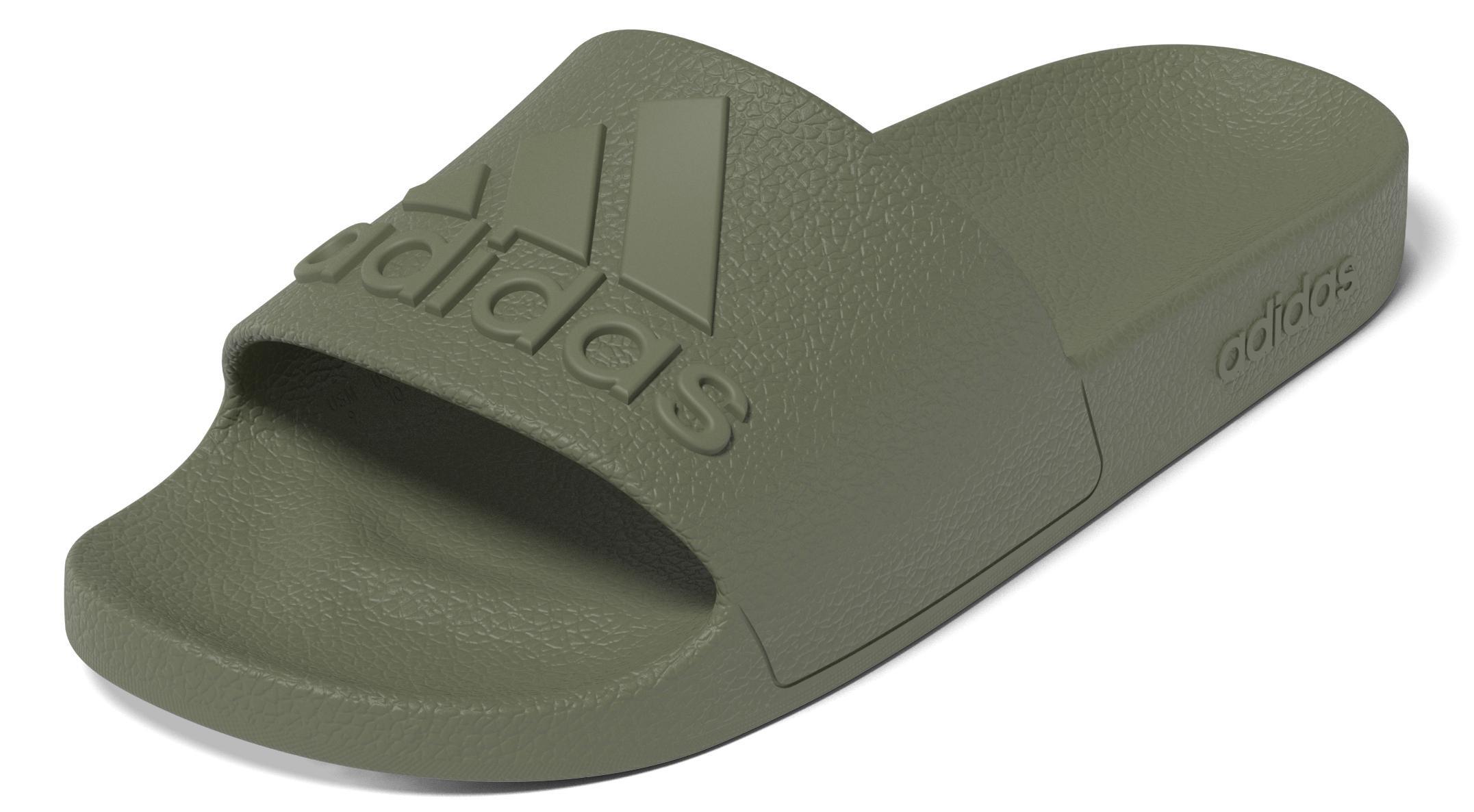 adidas - Unisex Adilette Aqua Slides, Green
