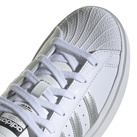 Women Superstar Bonega Shoes, White, A701_ONE, large image number 2