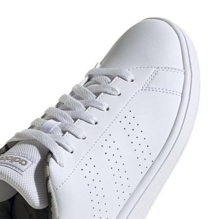 Men Advantage Base Shoes, White, A701_ONE, large image number 3