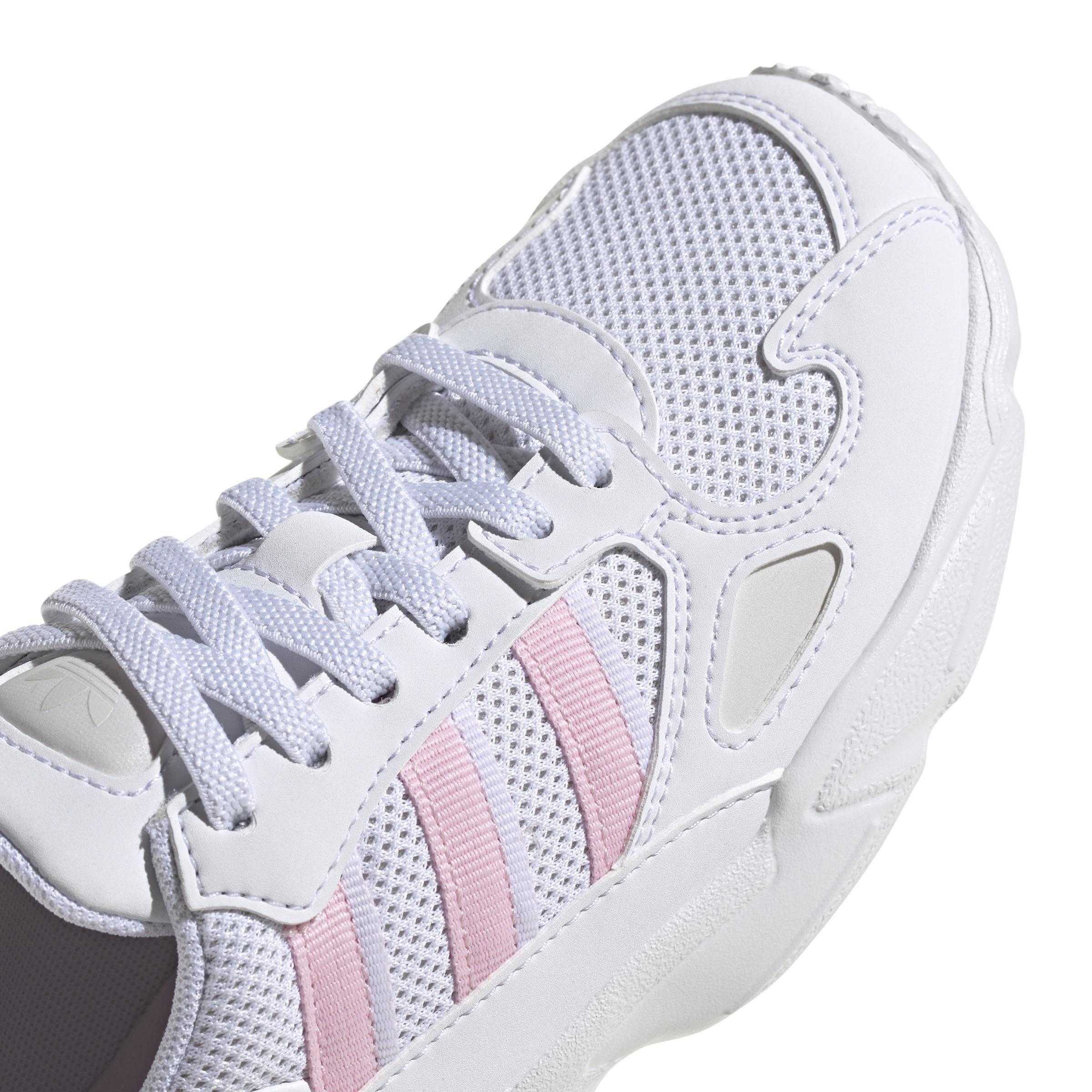 Unisex Falcon Elastic Lace Shoes, White, , large image number 4