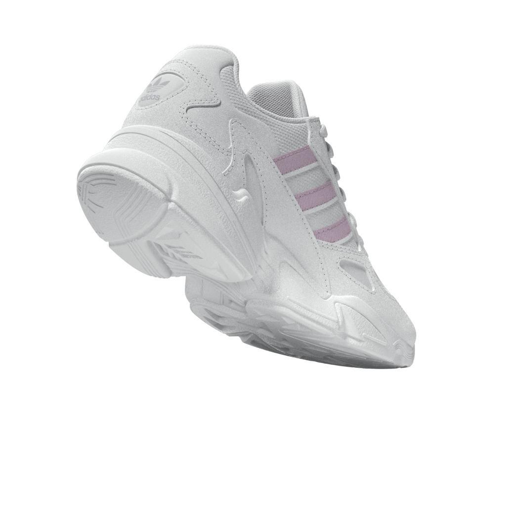 Unisex Falcon Elastic Lace Shoes, White, , large image number 8