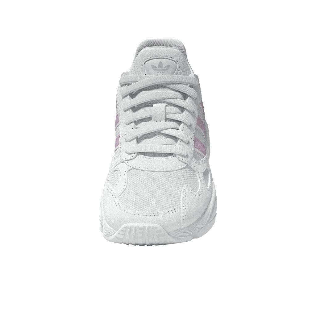 Unisex Falcon Elastic Lace Shoes, White, , large image number 12