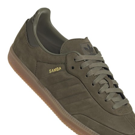 Unisex Samba Shoes, Khaki, A701_ONE, large image number 4